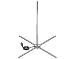 Firestik IBA-5 5' Indoor Cb Radio Base Station Antenna, 18' RG-58A/U Coax Cable. Fixed Price $109.95.