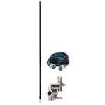 Aries Technology 10804 2' Mirror Mount Cb Radio Antenna Kit 500W - Black. Fixed Price $39.95.