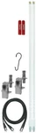 FS4DMK-W Firestik 4' Dual Mirror Mount Antenna Kit (white). Fixed Price $154.53.