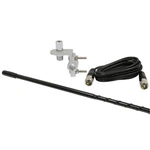 Truckspec TS-83B Black Foot Single Mirror Mount Cb Antenna Kit With 9 Cab. Fixed Price $48.06.