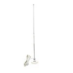 Hustler IC50-W 25" Center Load Magnet Mount Cb Antenna Kit -white. Fixed Price $46.23.