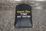 Super Star T747 Mic Tester Amateur Radio Dust Cover. Fixed Price $32.00.