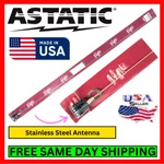 Valor/astatic Stainless Steel Cb Antenna 48" 100W 144-174 Mhz 3DB Made Usa. Fixed Price $36.95.