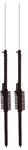 2 Lot Procomm Chimp-bk 5000 Watt High Power 10-11 Meter Black Cb Antennas. Fixed Price $131.95.