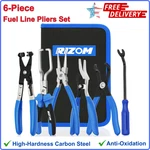 6-PIECE Fuel Line Set, Hose Clamp Pliers, Removal Ergonomic. Fixed Price $38.78.