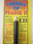 Firestik Ii FS3 Black Ft. Fiberglass Cb Antenna W/ Tuneable Tip. Fixed Price $37.95.