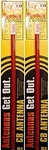 Lot Of Firestik KW2-R 2' 5/8 Wave 100 Watts Cb Radio Antenna (red). Fixed Price $73.24.