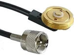 Solid Brass Nmo Antenna Mount Uhf Male PL259 Connector 17 Ft RG58 Coax Bracket. Fixed Price $35.20.