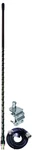 Accessories Unlimited AUMM14-B 4FT Black Mirror Mount Cb Antenna Kit 9FT Coax. Fixed Price $63.95.