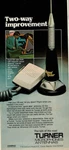 1977 Vintage Print Turner Microphones Antennas Two-way Improvement Cb Radio. Fixed Price $9.95.