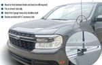 Procomm PC22-4504 3FT Cb Antenna Kit Fender Mount 2022-2025 Ford Maverick Truck. Fixed Price $89.95.