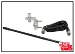 Mirror Mount Fiberglass Cb Antenna Kit In Black, 3 Ft.. Fixed Price $25.95.
