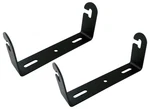 Lot Of 2 Workman C19B Cb Radio Mounting Bracket Small Cobra Midland/uniden-black. Fixed Price $22.95.