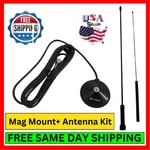 Cobra ATW-400 Mag Mount Cb Noaa Weather Radio Dual Band 31" Antenna Coax Mobile. Fixed Price $35.99.