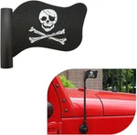 Pirate Flag Car Antenna Topper, Skull Crossbones Partern Automotive 1 Pcs. Fixed Price $8.12.