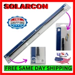 Solarcon 202B Cb Antenna Fiberglass 2' Top Loaded Whip 750W Black Radio Car Kit. Fixed Price $21.95.