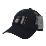Rapid Dominance Ripstop Men's Embroidered Usa Flag Trucker Cap Hat A13 (black). Fixed Price $14.95.