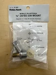 Radioshack Mobile Cb Antenna 3/8" 24/SO 239 Mount 21-961. Fixed Price $10.80.