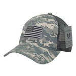 Rapid Dominance Ripstop Men's Embroidered Usa Flag Trucker Cap Hat Camo Digital. Fixed Price $11.96.